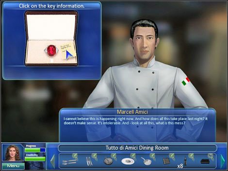 1 - Tutto di Amici dining room | Odcinek 2 | CSI NY - CSI: NY - poradnik do gry
