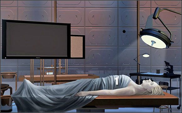 Pierwsza mini-gra: Kliknij na ciele ofiary (punkt 1) - Morgue | Odcinek 3 | CSI NY - CSI: NY - poradnik do gry