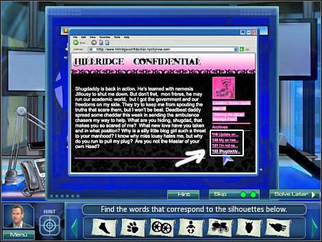 Pierwsza mini-gra: Kliknij na prawym dolnym komputerze (punkt 2) - Crime lab #2 | Odcinek 4 | CSI NY - CSI: NY - poradnik do gry