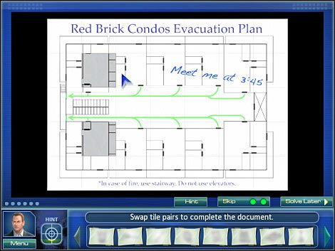 W pobliżu lewej krawędzi ekranu odnajdziesz klucz (key - punkt 10), którym musisz się zaopiekować - Headmaster Jennings office, Hillridge Prep | Odcinek 4 | CSI NY - CSI: NY - poradnik do gry