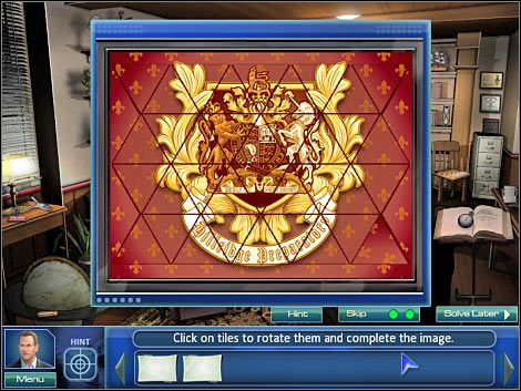 Druga mini-gra: Kliknij na rękawiczkach kolarskich (punkt 2) - Headmaster Jennings office, Hillridge Prep #2 | Odcinek 4 | CSI NY - CSI: NY - poradnik do gry
