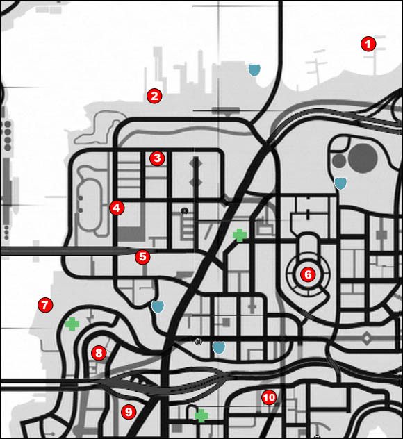 1 - Broń, kamizelki, apteczki - Dukes, Broker | Podstawy | Grand Theft Auto IV - Grand Theft Auto IV - poradnik do gry