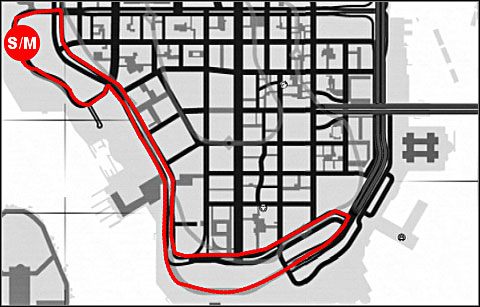 1 - Wyścigi uliczne - Trasy (cz.1) | Aktywności dodatkowe | Grand Theft Auto IV - Grand Theft Auto IV - poradnik do gry