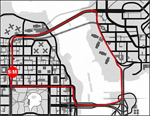 1 - Wyścigi uliczne - Trasy (cz.2) | Aktywności dodatkowe | Grand Theft Auto IV - Grand Theft Auto IV - poradnik do gry
