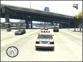 Do wykonania zadania będziesz potrzebował radiowozu - Misje 15-21 | Misje | Grand Theft Auto IV - Grand Theft Auto IV - poradnik do gry