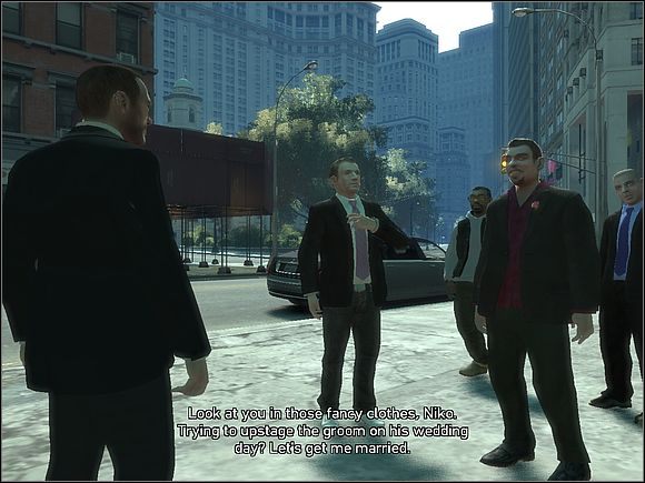 Nim ruszysz na ślub przebierz się w garnitur - Układ (Deal) | Zakończenie | Grand Theft Auto IV - Grand Theft Auto IV - poradnik do gry