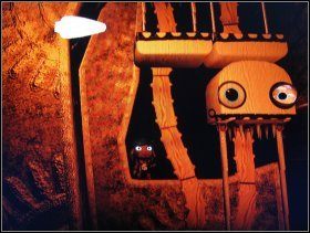 Dostajemy się na samą górę i idziemy w lewo - 2. The Darkness | The Wedding | LittleBigPlanet - LittleBigPlanet - poradnik do gry