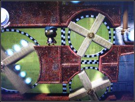 Wracamy do windy i jedziemy na sam dół - 2. Subway | The Metropolis | LittleBigPlanet - LittleBigPlanet - poradnik do gry