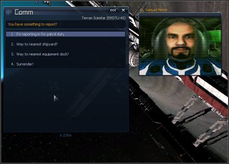 Jeśli zacząłeś jako Terran Defender jesteś już w jej trakcie - Misje główne - Terranie | Misje w X3 Konflikt Terrański - X3 Konflikt Terrański - poradnik do gry