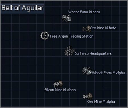 2 - Bad Dept, Barren Shores, Belt of Aguilar | Galaktyka w X3 Konflikt Terrański - X3 Konflikt Terrański - poradnik do gry