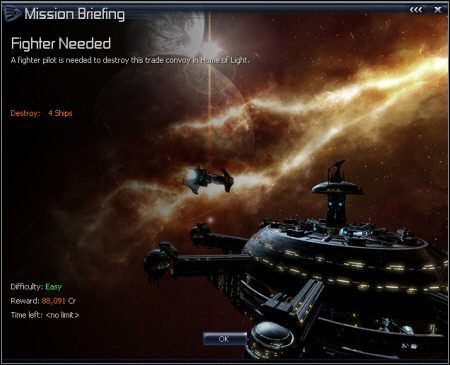 Zostań wojownikiem/eskortą - Fighter Needed/Fighter Escort Needed - wykończ dane statki/patrol/konwój - Misje poboczne związane z walką | Misje w X3 Konflikt Terrański - X3 Konflikt Terrański - poradnik do gry