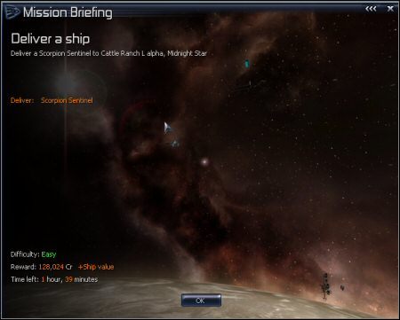 Dostarcz statek - Deliver a Ship - dana osoba potrzebuje statku w pewnym miejscu - Misje poboczne związane z myśleniem | Misje w X3 Konflikt Terrański - X3 Konflikt Terrański - poradnik do gry