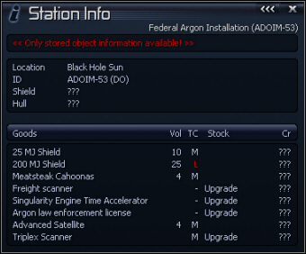 Możliwość zatrudniena marinesów i zakupienia rozmaitej broni - Black Hole Sun, Blue Profit, Bluish Snout, Bright Profit | Galaktyka - X3 Konflikt Terrański - poradnik do gry