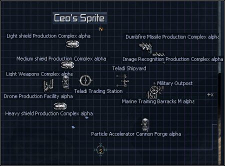 1 - Ceos Sprite, Chos Defeat | Galaktyka w X3 Konflikt Terrański - X3 Konflikt Terrański - poradnik do gry