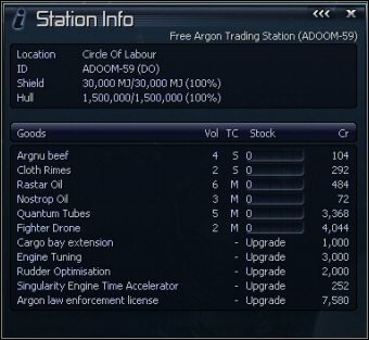 2 - Circle of Labour, Claritys End, Cloudbase North West, Cloudbase South East, Cloudbase South West | Galaktyka - X3 Konflikt Terrański - poradnik do gry