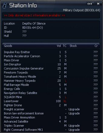 3 - Dark Waters, Depths of Silence | Galaktyka w X3 Konflikt Terrański - X3 Konflikt Terrański - poradnik do gry