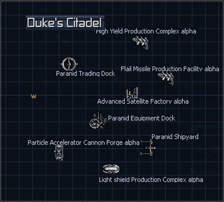 1 - Dukes Citadel, Dukes Domain, Dukes Vision | Galaktyka w X3 Konflikt Terrański - X3 Konflikt Terrański - poradnik do gry