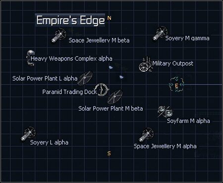 6 - Emperors Mines, Emperors Ridge, Emperors Wisdom, Empires Edge | Galaktyka - X3 Konflikt Terrański - poradnik do gry