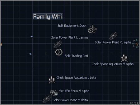 4 - Family Tkr, Family Whi, Family Zein, Family Zyarth, Friars Retreat | Galaktyka - X3 Konflikt Terrański - poradnik do gry