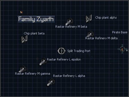 6 - Family Tkr, Family Whi, Family Zein, Family Zyarth, Friars Retreat | Galaktyka - X3 Konflikt Terrański - poradnik do gry