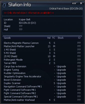 5 - Kingdom End, Kuiper Belt | Galaktyka w X3 Konflikt Terrański - X3 Konflikt Terrański - poradnik do gry