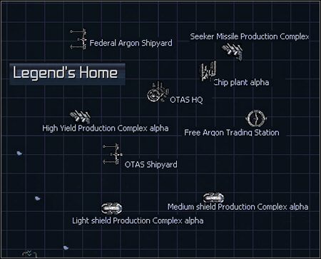 1 - Legends Home | Galaktyka w X3 Konflikt Terrański - X3 Konflikt Terrański - poradnik do gry