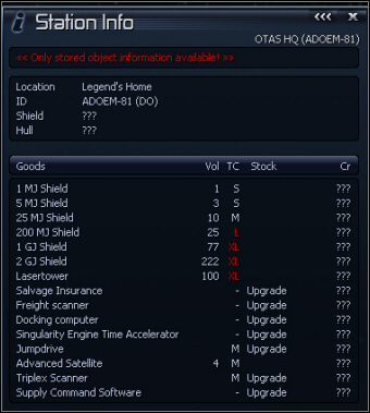 4 - Legends Home | Galaktyka w X3 Konflikt Terrański - X3 Konflikt Terrański - poradnik do gry