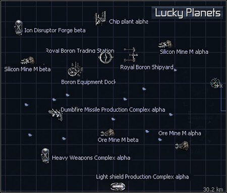 5 - Light of Heart, Light Water, Lucky Planets | Galaktyka w X3 Konflikt Terrański - X3 Konflikt Terrański - poradnik do gry