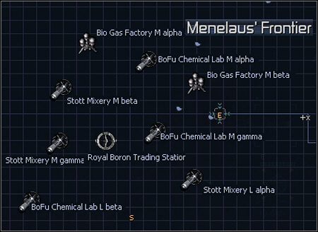 4 - Mars, Menelaus Frontier, Menelaus Oasis, Menelaus Paradise | Galaktyka - X3 Konflikt Terrański - poradnik do gry
