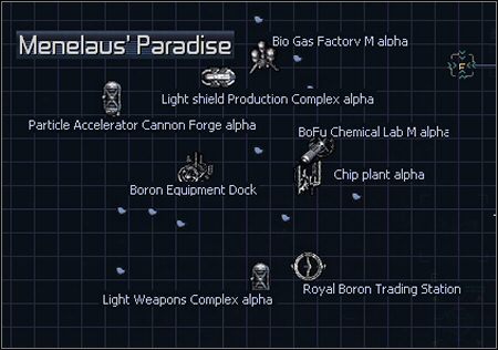 6 - Mars, Menelaus Frontier, Menelaus Oasis, Menelaus Paradise | Galaktyka - X3 Konflikt Terrański - poradnik do gry