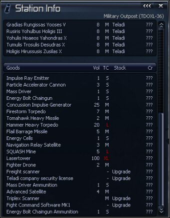 2 - Merchant Haven, Merchant Haven, Mercury, Midnight Star | Galaktyka - X3 Konflikt Terrański - poradnik do gry