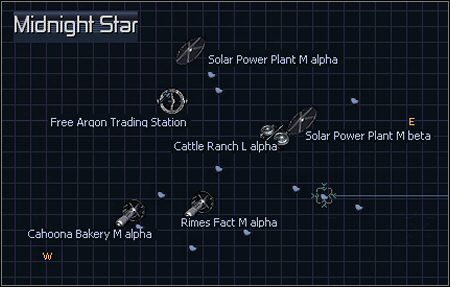5 - Merchant Haven, Merchant Haven, Mercury, Midnight Star | Galaktyka - X3 Konflikt Terrański - poradnik do gry