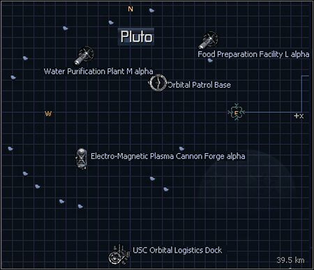 1 - Pluto, Pontifexs Realm, Pontifexs Seclusion, Power Circle | Galaktyka - X3 Konflikt Terrański - poradnik do gry