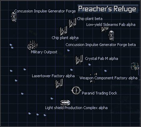 1 - Preachers Refuge, Preachers Void, President End | Galaktyka - X3 Konflikt Terrański - poradnik do gry