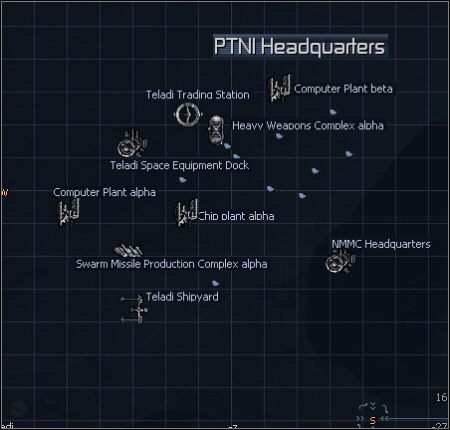 1 - PTNI Headquarters | Galaktyka w X3 Konflikt Terrański - X3 Konflikt Terrański - poradnik do gry