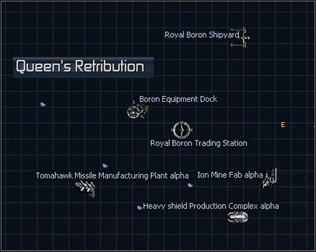 3 - Queens Harbour, Queens Retribution, Queens Space | Galaktyka - X3 Konflikt Terrański - poradnik do gry