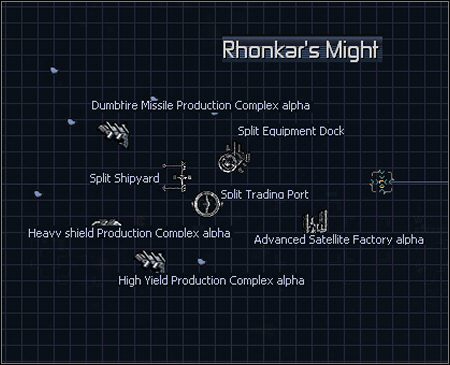 1 - Rhonkars Might, Rhonkars Trial | Galaktyka w X3 Konflikt Terrański - X3 Konflikt Terrański - poradnik do gry