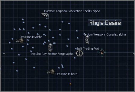 Sektor na prosty handel żywnościowy - Rhys Crusade, Rhys Desire, Ringo Moon, Rolks Drift, Rolks Fate, Rolks Legacy | Galaktyka - X3 Konflikt Terrański - poradnik do gry