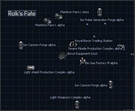 4 - Rhys Crusade, Rhys Desire, Ringo Moon, Rolks Drift, Rolks Fate, Rolks Legacy | Galaktyka - X3 Konflikt Terrański - poradnik do gry
