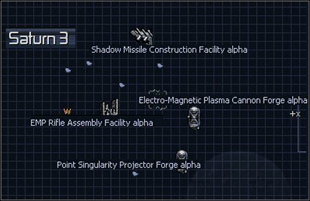 Jeden z bardziej ruchliwych sektorów - Saturn 2, Saturn 3, Seizewell | Galaktyka w X3 Konflikt Terrański - X3 Konflikt Terrański - poradnik do gry