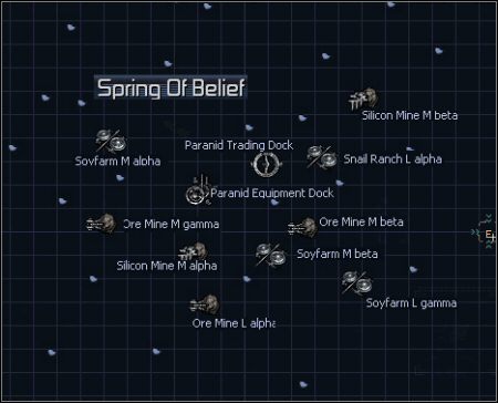 6 - Scale Plate Green, Shareholders Fortune, Shining Current, Shore of Infinity, Spaceweed Drift, Spring of Belief | Galaktyka - X3 Konflikt Terrański - poradnik do gry