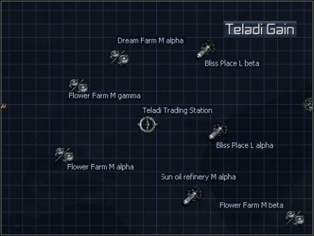 2 - Tears of Greed, Teladi Gain, Tharkas Sun, The Hole, The Moon, The Shallows | Galaktyka - X3 Konflikt Terrański - poradnik do gry