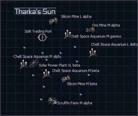 3 - Tears of Greed, Teladi Gain, Tharkas Sun, The Hole, The Moon, The Shallows | Galaktyka - X3 Konflikt Terrański - poradnik do gry