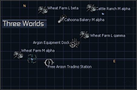 1 - Three Worlds, Thuruks Beard, Thuruks Pride, Thyns Abyss | Galaktyka - X3 Konflikt Terrański - poradnik do gry