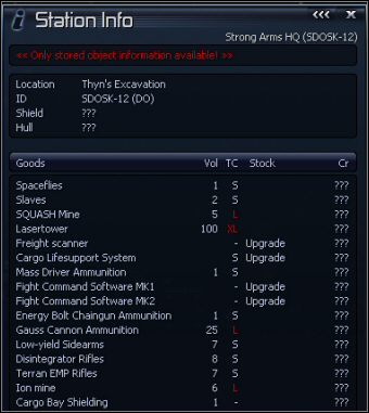 2 - Thyns Excavation, Titan, Tkr Deprivation, Treasure Chest | Galaktyka - X3 Konflikt Terrański - poradnik do gry