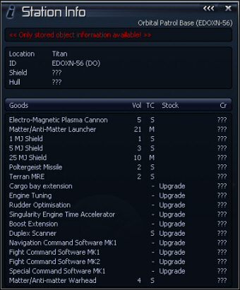 4 - Thyns Excavation, Titan, Tkr Deprivation, Treasure Chest | Galaktyka - X3 Konflikt Terrański - poradnik do gry