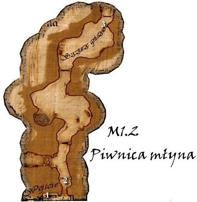 1 - Mapy M1.2 Piwnica młyna | Rozdział 1 | Drakensang The Dark Eye - Drakensang: The Dark Eye - poradnik do gry