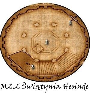 1 - Mapy M2.2 Świątynia Hesinde | Rozdział 3 | Drakensang The Dark Eye - Drakensang: The Dark Eye - poradnik do gry