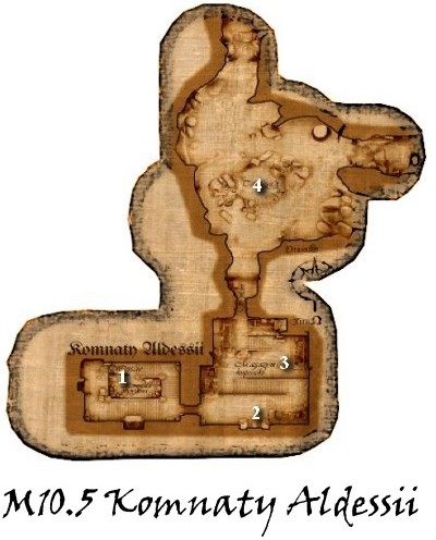 1 - Mapy M10.5 Komnaty Aldessii | Rozdział 8 | Drakensang The Dark Eye - Drakensang: The Dark Eye - poradnik do gry
