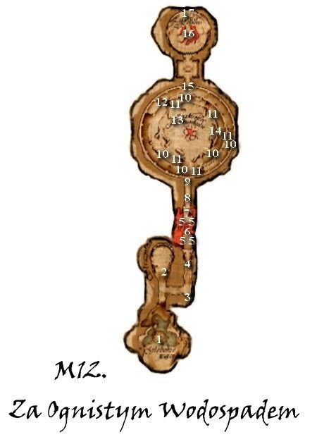 1 - Mapy M12. Za Ognistym Wodospadem | Rozdział 10 | Drakensang The Dark Eye - Drakensang: The Dark Eye - poradnik do gry